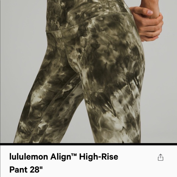 NWT Lululemon Align HR Pant 28” - Picture 8 of 10